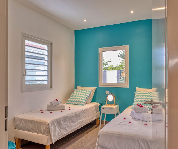 La chambre turquoise